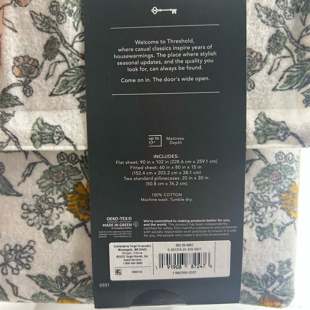 Brand new queen size sheets